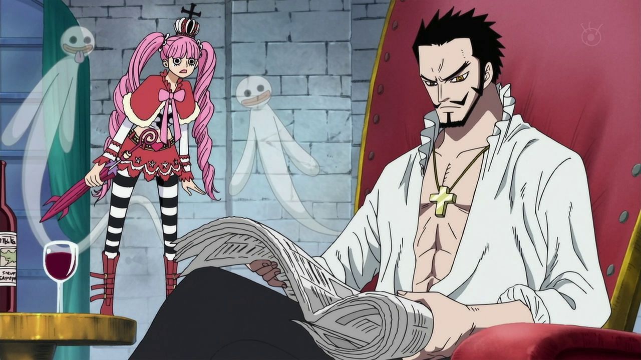 Perona and Mihawk as seen in the One Piece anime (Image Credits: Eiichiro Oda/Shueisha, Viz Media, One Piece)