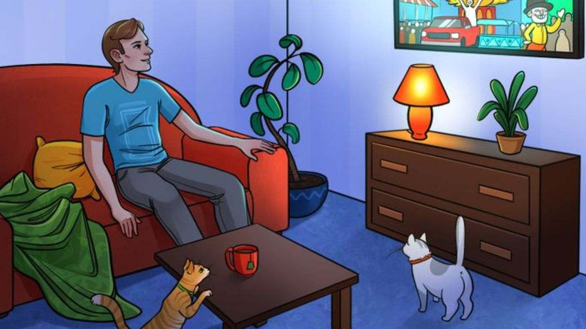 Can you spot the mistake in Living Room Picture within 5 secs?
