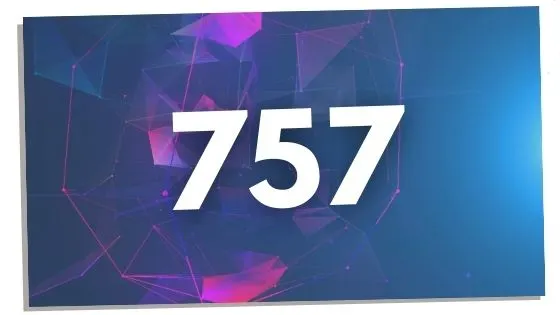 757 