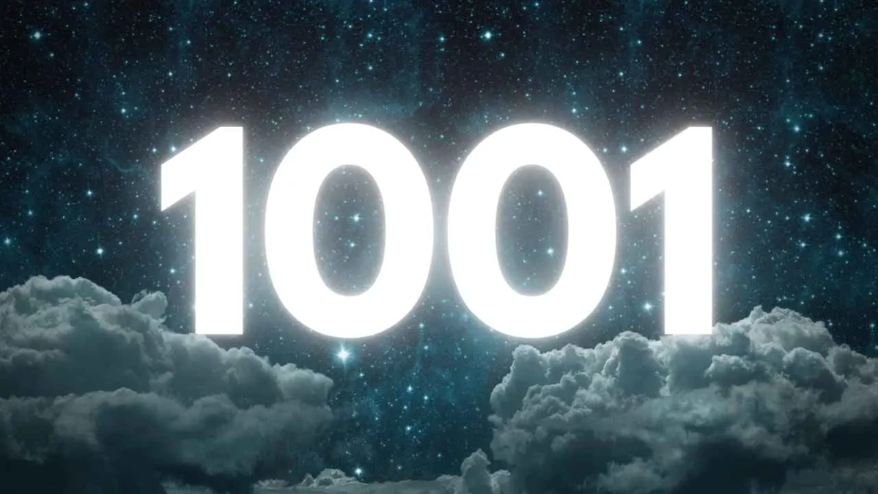 Vous voyez le chiffre angélique 1001 ?  5 grandes significations spirituelles révélées