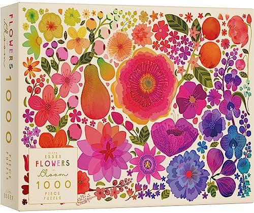 Puzzle Fleurs en fleurs – Activités pour les jours de pluie pour adultes